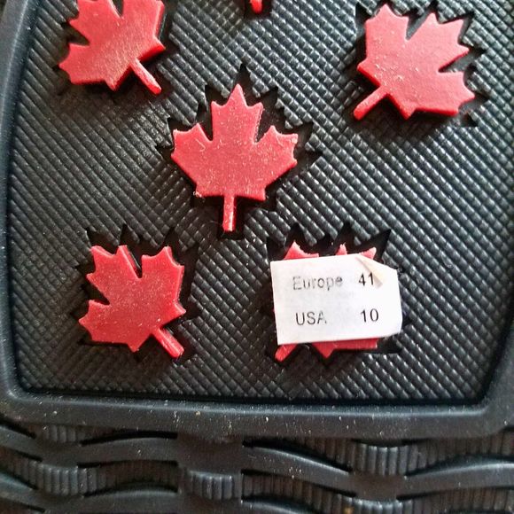 Pajar Canada Grip Red Black Waterproof Low Winter Boots Size 10 New In Box - Picture 10 of 12